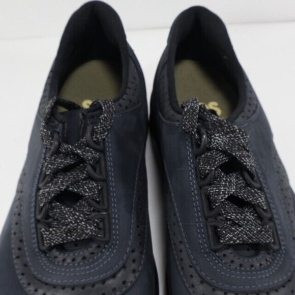 SAS Walk Easy Shoes Womens 5 WW Nero Black Walking Comfort New - Picture 3 of 11